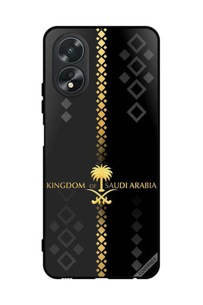 Covernex غطاء حماية لهاتف Oppo A38 بنمط المملكة العربية السعودية