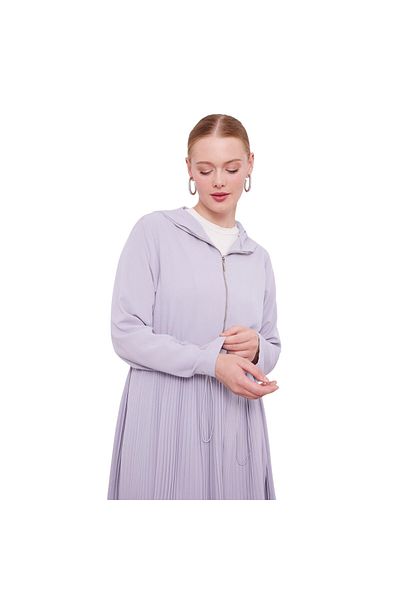 Levidor Double Suit with Gathered Waist and Pleated Detail