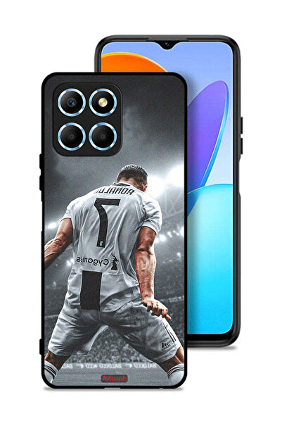 Tolwak غطاء حماية لهاتف Honor X6 بشعار احتفال كريستيانو رونالدو