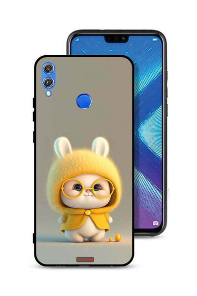Tolwak Honor 8X Protective Case Cover Baby Rabbit