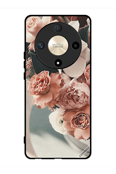 Covernex غطاء حماية لهاتف Honor X9b باقة من أزهار الخوخ الجميلة