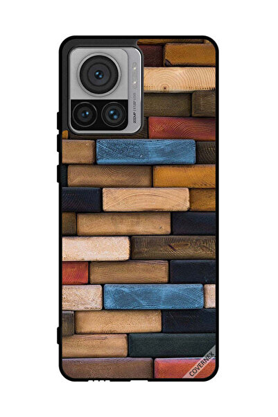 Covernex غطاء حماية خشبي لهاتف موتورولا موتو X30 برو