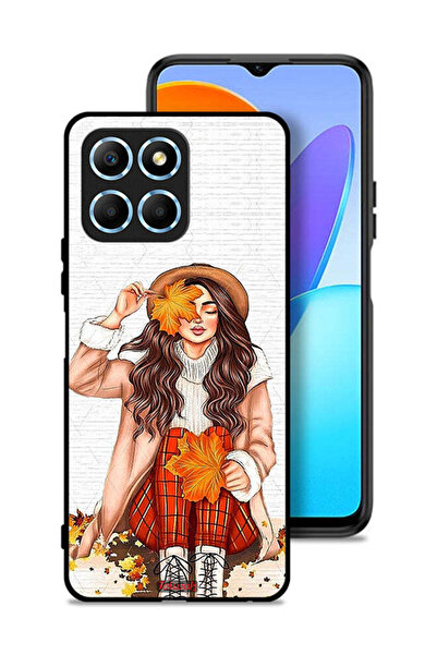 Tolwak غطاء حماية لهاتف Honor X8 5G يحمل صورة أوراق الخريف