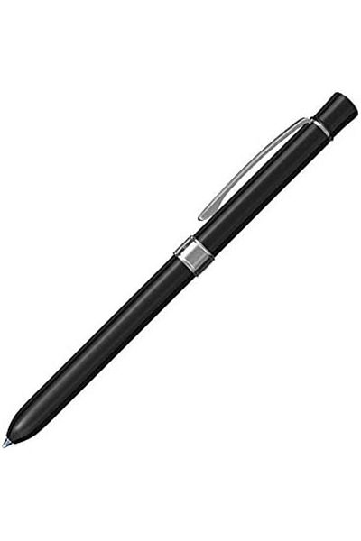 Mena Rise Şirinshop Trio 93 Multifunction Ballpoint Pen, 0.5 Nib, with Eraser, Black 1108107