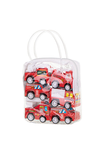 Ikonka Set cu masini de pompieri Oem, 6 buc