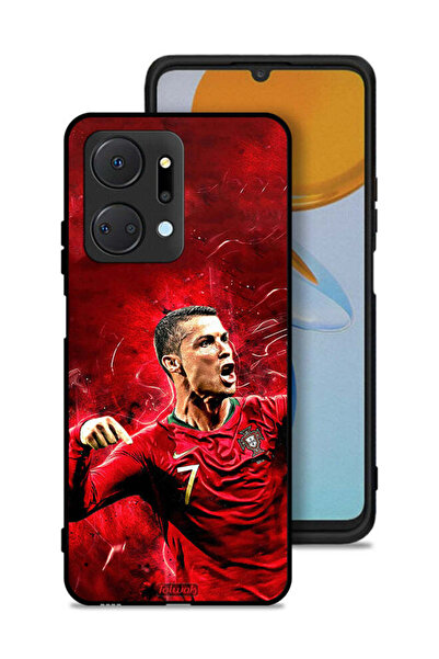 Tolwak غطاء حماية لهاتف Honor X7a كريستيانو رونالدو