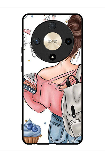 Covernex غطاء حماية لهاتف Honor X9b مطبوع عليه رسومات يد فتاة
