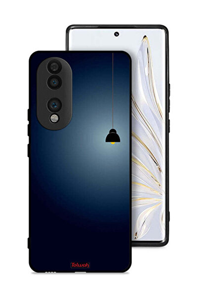 Tolwak غطاء حماية لهاتف Honor 70 مع إضاءة فنية معلقة