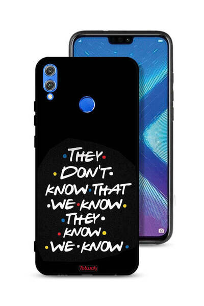 Tolwak Honor 8X Protective Case Cover They Dont Know What We Know They Know W...