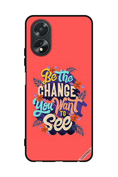 Covernex غطاء حماية لهاتف Oppo A38 كن التغيير الذي تريد رؤيته