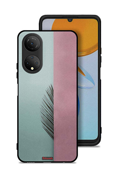 Tolwak غطاء حماية لهاتف Honor X7 بتصميم نصف أوراق