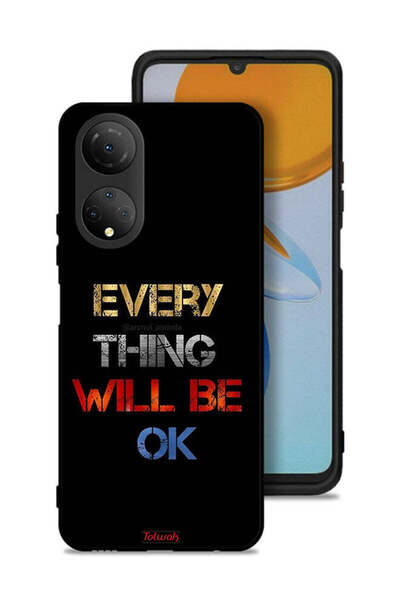 Tolwak غطاء حماية لهاتف Honor X7 كل شيء سيكون على ما يرام