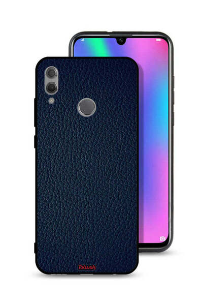 Tolwak غطاء حماية جلدي بنقشة لهاتف Honor 10 Lite