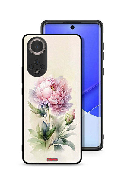 Tolwak غطاء حماية لهاتف Honor 50 بتصميم فني بألوان مائية وردية