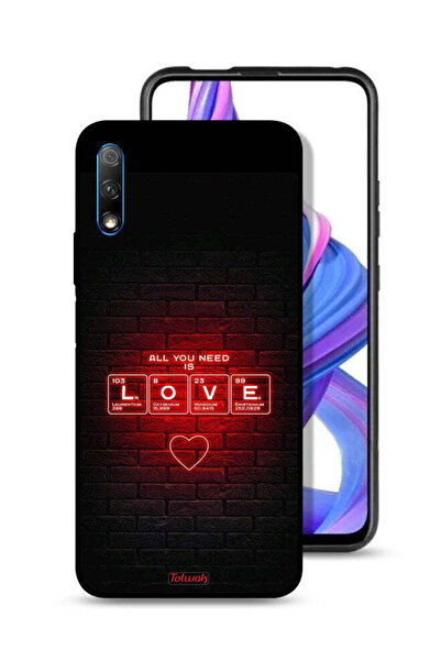 Tolwak غطاء حماية لهاتف Honor 9X (الصين) كل ما تحتاجه هو الحب