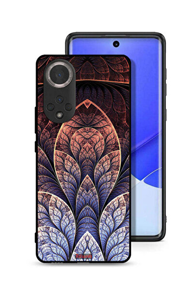 Tolwak غطاء حماية لهاتف Honor 50 بتصميم زهور كسورية تجريدية