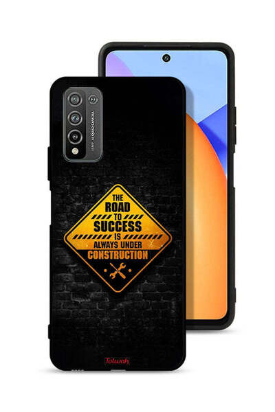 Tolwak غطاء حماية لهاتف Honor 10X Lite الطريق إلى النجاح دائمًا قيد الإنشاء