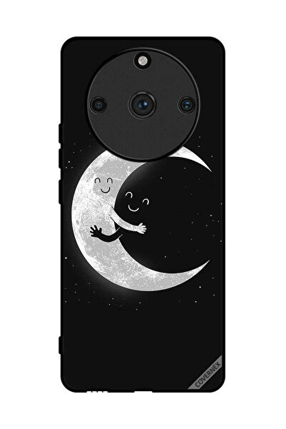 Covernex غطاء حماية لهاتف Realme 11 Pro Plus مع عناق القمر والسماء المظلمة
