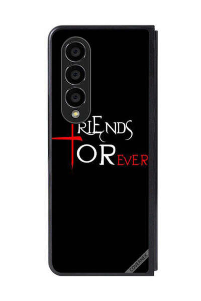 Covernex غطاء حماية لهاتف سامسونج جالاكسي زد فولد 4 - أصدقاء للأبد