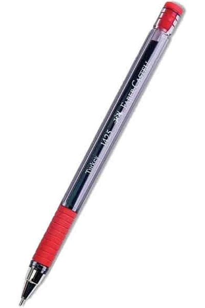 Mena Rise Şirinshop 1425 Needle Tip Ballpoint, 10 Pcs, Red 1108107