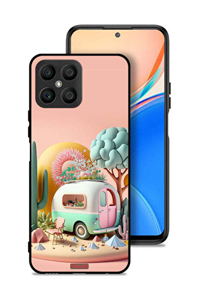 Tolwak Honor X8 4G Protective Case Cover Senercy Art