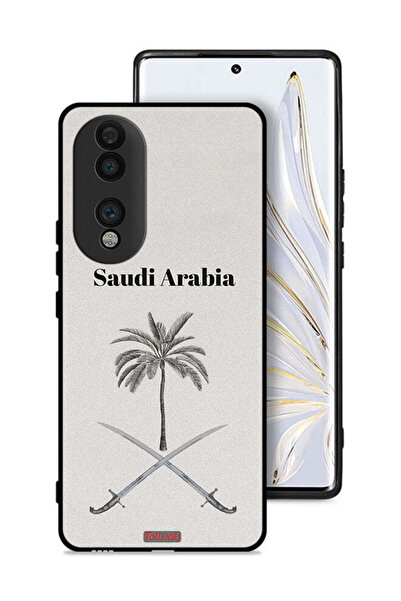 Tolwak غطاء حماية لهاتف Honor 70 بشعار المملكة العربية السعودية