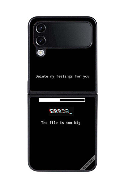 Covernex غطاء حماية لهاتف سامسونج جالاكسي زد فليب 4 - خلفية شاشة حذف مشاعري ت...