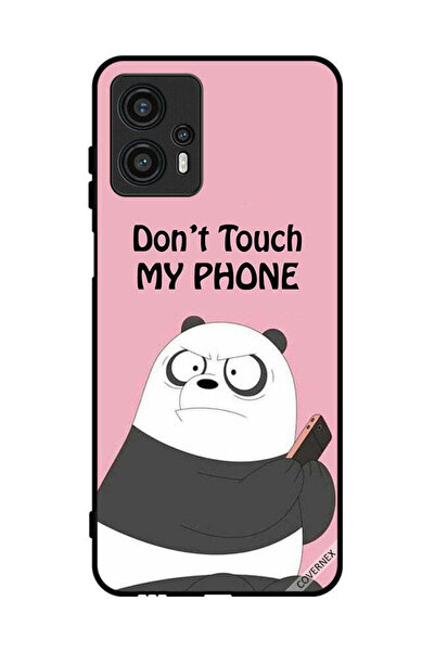 Covernex غطاء حماية لهاتف موتورولا موتو جي 13 - لا تلمس هاتفي باندا