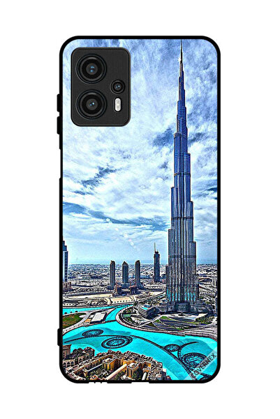 Covernex Protective Case Cover For Motorola Moto G13 Burj Khalifa Tower Touch...