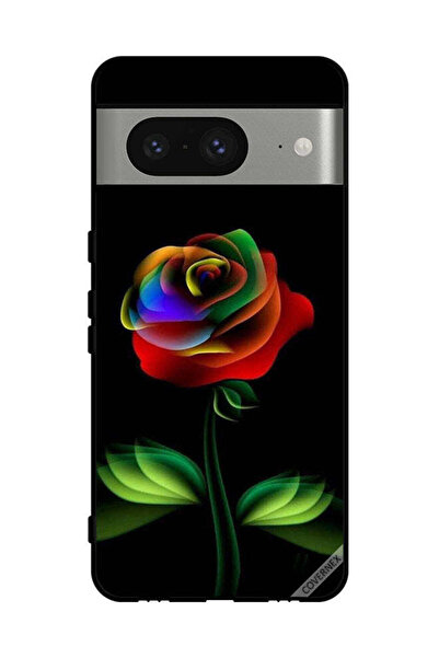 Covernex غطاء حماية لهاتف جوجل بيكسل 8 - لون قوس قزح وردي