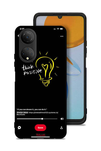 Tolwak غطاء حماية لهاتف Honor X7 - فكر بإيجابية