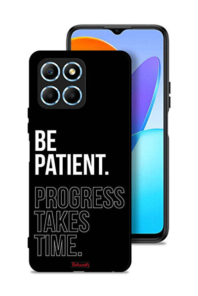 Tolwak غطاء حماية لهاتف Honor X8 5G - كن صبورًا، فالتقدم يستغرق وقتًا