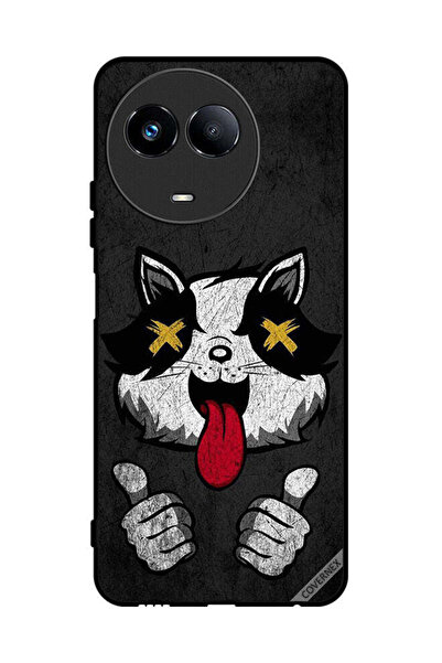 Covernex غطاء حماية لهاتف Realme 11 5G Marshmallow Cat