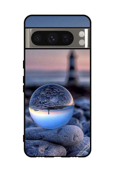 Covernex غطاء حماية لهاتف جوجل بيكسل 8 برو، تصوير رائع للطبيعة في زجاج دائري