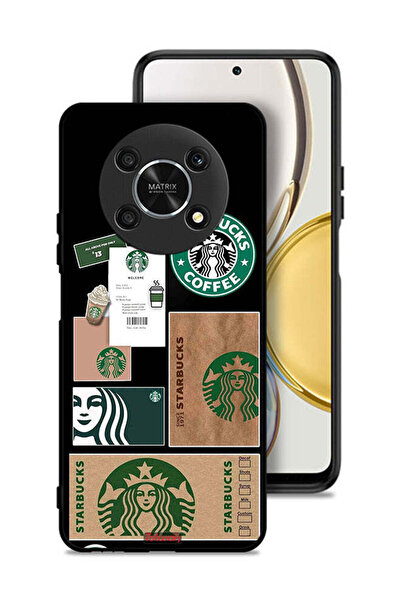 Tolwak غطاء حماية لهاتف Honor X30 5G بملصق ستاربكس