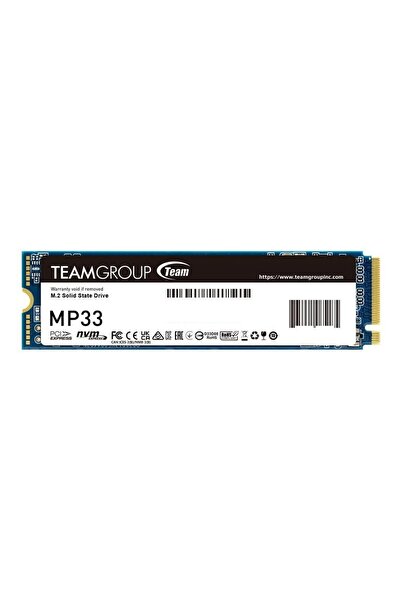 TEAM MP33 TM8FP6256G0C101 256GB (1600/1000MB/s) M.2 2280 PCIe 3.0 NVMe SSD