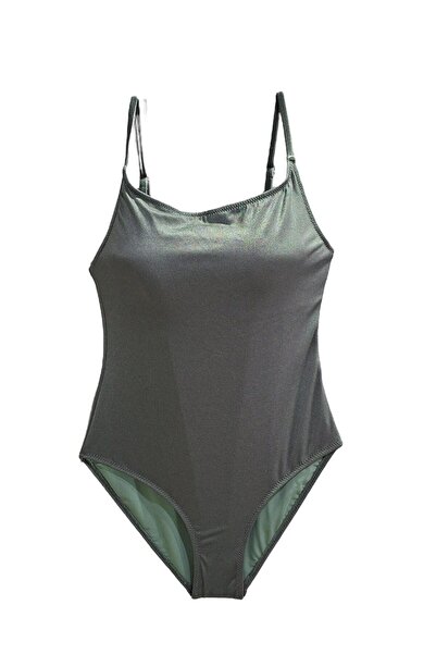 TooHot Women's Green Thin Strap Recovery Swimsuit