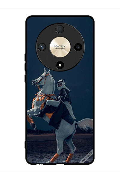 Covernex غطاء حماية لهاتف Honor X9b - شاب على حصان