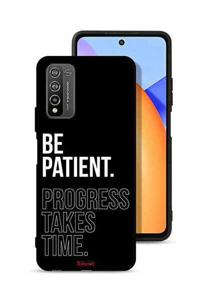 Tolwak غطاء حماية لهاتف Honor 10X Lite - كن صبورًا، فالتقدم يستغرق وقتًا