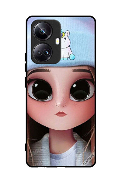 Covernex غطاء حماية لهاتف Realme 10 Pro Plus - فتاة يونيكورن لطيفة
