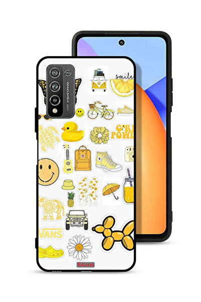 Tolwak Honor 10X Lite Protective Case Cover Girly Tags
