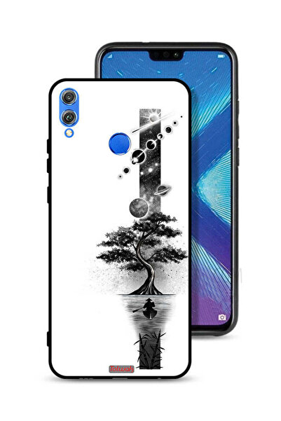 Tolwak Honor 8X Protective Case Cover Earth Space Art