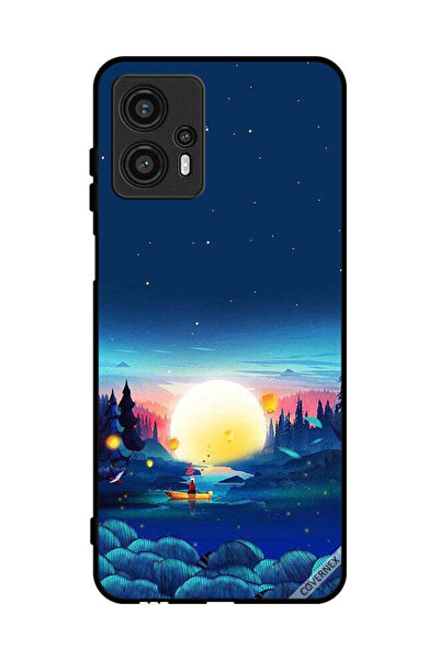 Covernex غطاء حماية لهاتف موتورولا موتو جي 13 - منظر غروب الشمس - طلاء