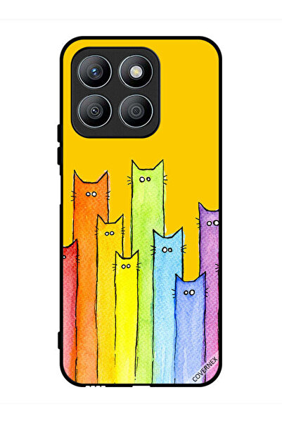 Covernex غطاء حماية لهاتف Honor X8b - فن دمية القطة