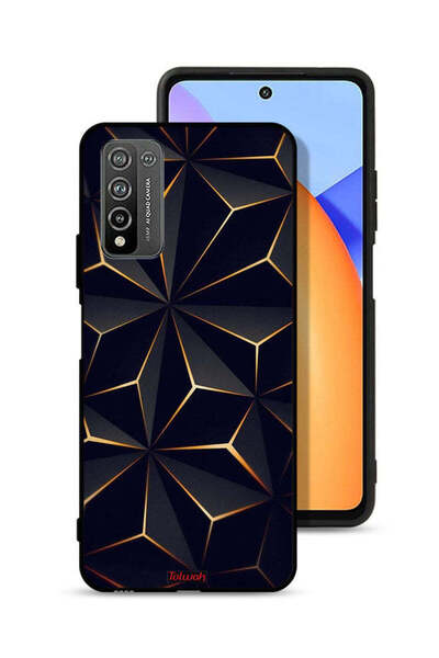 Tolwak Honor 10X Lite Protective Case Cover Pattern