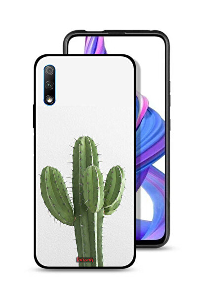 Tolwak غطاء حماية لهاتف Honor 9X (الصين) بنقشة نبات الصبار