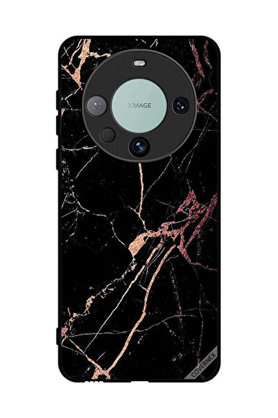 Covernex غطاء حماية لهاتف هواوي ميت 60 برو بنمط رخامي متشقق