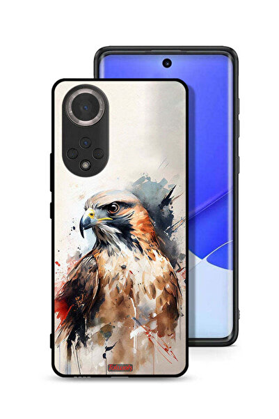 Tolwak غطاء حماية لهاتف Honor 50 بتصميم فن النسر التجريدي