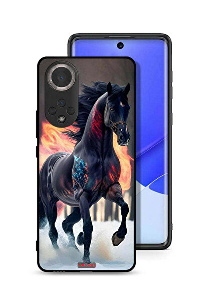 Tolwak غطاء حماية لهاتف Honor 50 بتصميم حصان عالي الوضوح