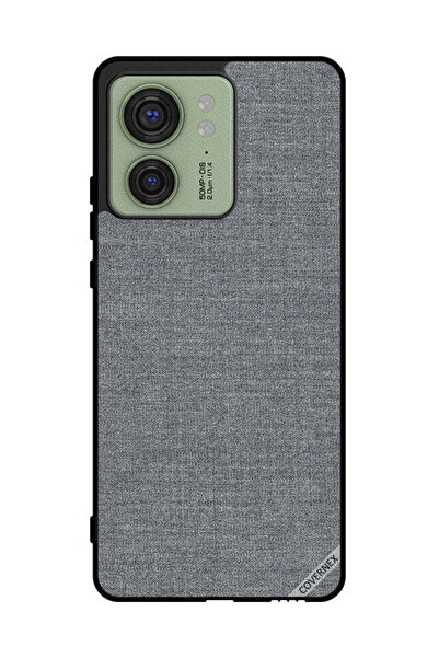 Covernex غطاء حماية لهاتف موتورولا إيدج 40 بنمط قماشي